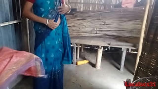 Sky Blue Saree Sonali Fuck in Brother in Law clear Bengali Audio ( Official Video By Localsex31)